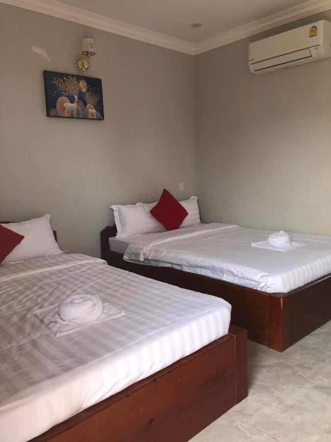 Kro Nhep Guesthouse Kampot Esterno foto